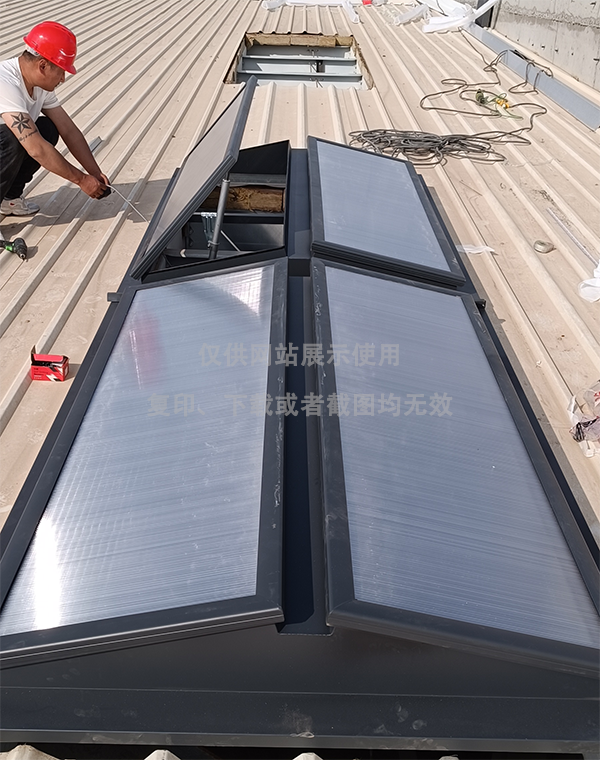 兰州王老吉生产车间察布查尔排烟天窗