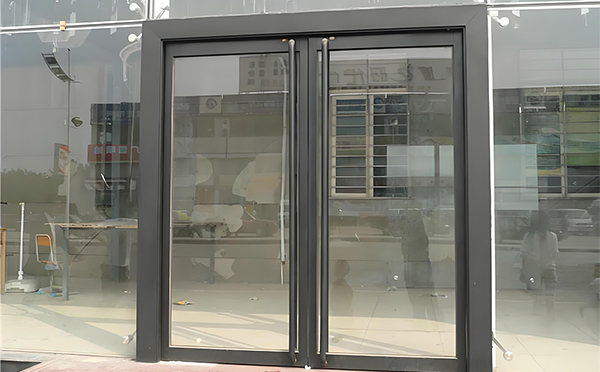 察布查尔玻璃地弹门