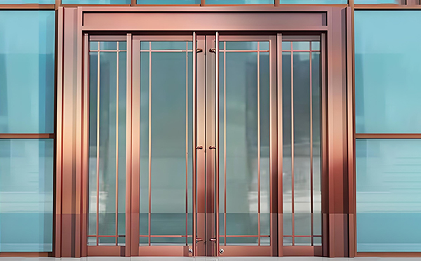 察布查尔玻璃地弹门