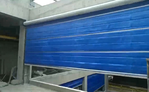 大型物流园区完成察布查尔防火门整体安装工程